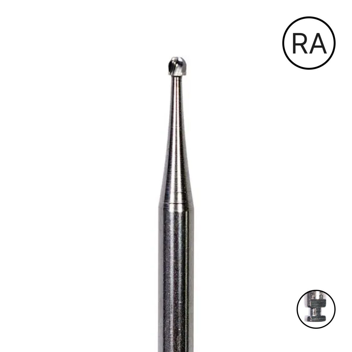 Pac-Dent Carbide Bur RA-3 Round Latch-Type, 10/pk