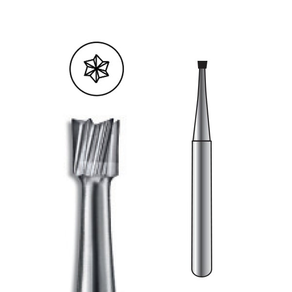 Pac-Dent Carbide Bur FGSS-34 Inverted Cone, Clinic Pack, 100/pk