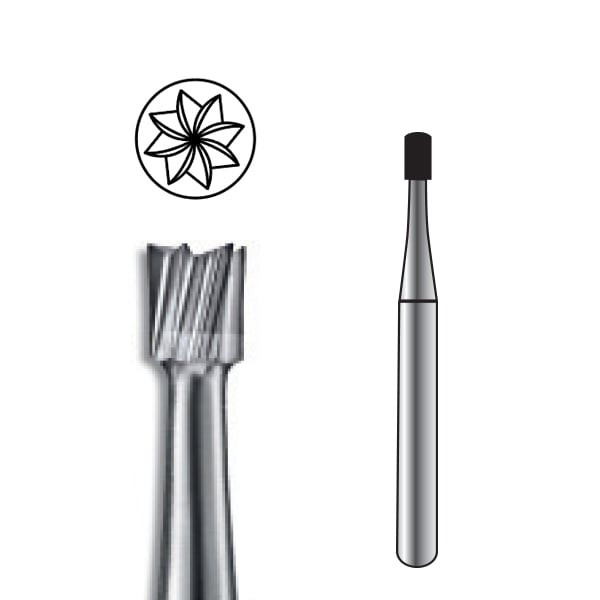 Pac-Dent Carbide Bur FGSS-332 Pear, Clinic Pack, 100/pk