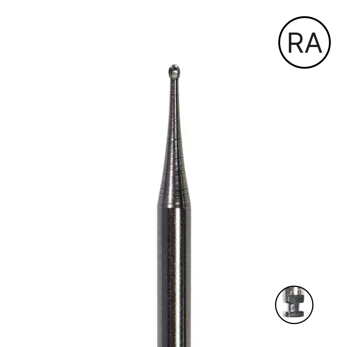 Pac-Dent Carbide Bur RA-1 Round Latch-Type, Clinic Pack, 100/pk