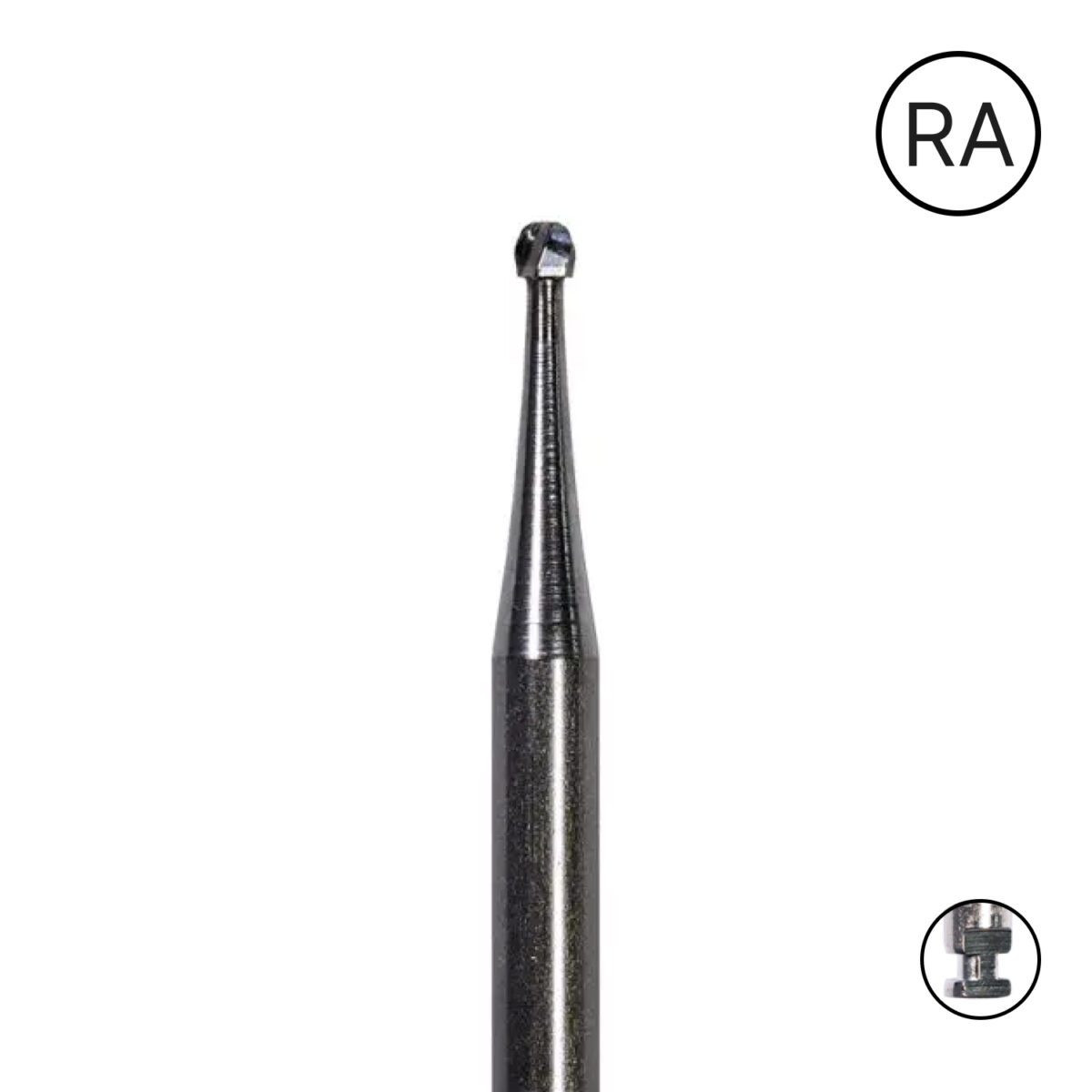 Pac-Dent Carbide Bur RA-4 Round Latch-Type, Clinic Pack, 100/pk