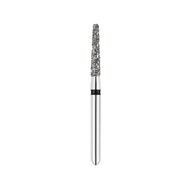 SpiralKool Diamond Turbo Cutting Bur 847T-014SC, Flat End Taper, Super Coarse, 5/pk