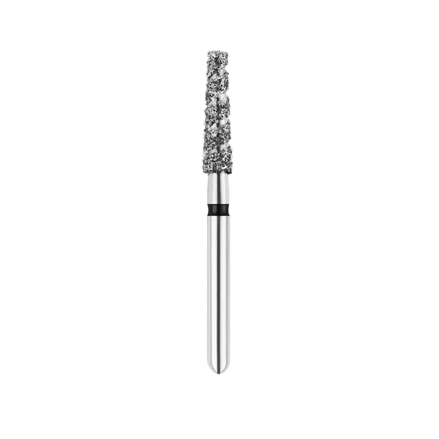 SpiralKool Diamond Turbo Cutting Bur 847T-020SC, Flat End Taper, Coarse, 5/pk