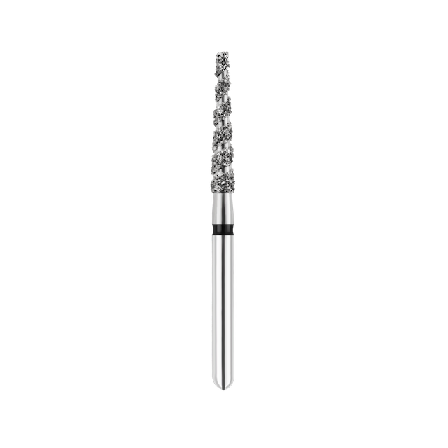 SpiralKool Diamond Turbo Cutting Bur 848T-016SC, Flat End Taper, Super Coarse, 5/pk