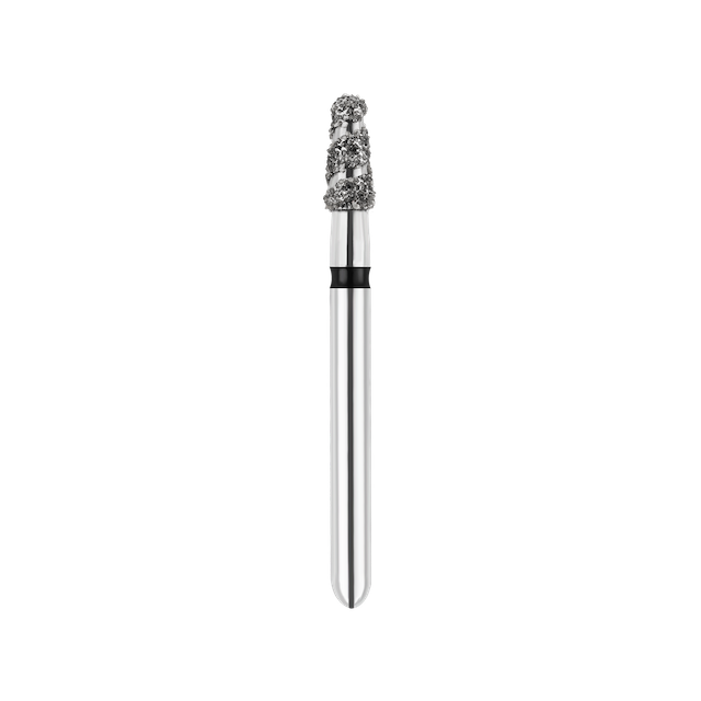 SpiralKool Diamond Turbo Cutting Bur 849T-018SC, Round End Taper, Coarse, 5/pk