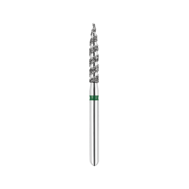 SpiralKool Diamond Turbo Cutting Bur 863T-016C, Flame, Coarse, 5/pk