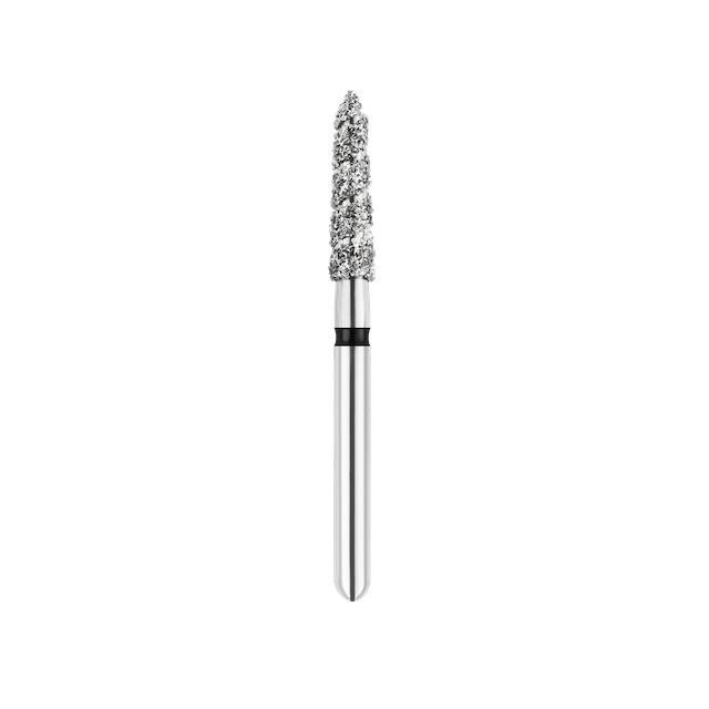 SpiralKool Diamond Turbo Cutting Bur 878KT-020SC, Pointed Taper, Super Coarse, 5/pk