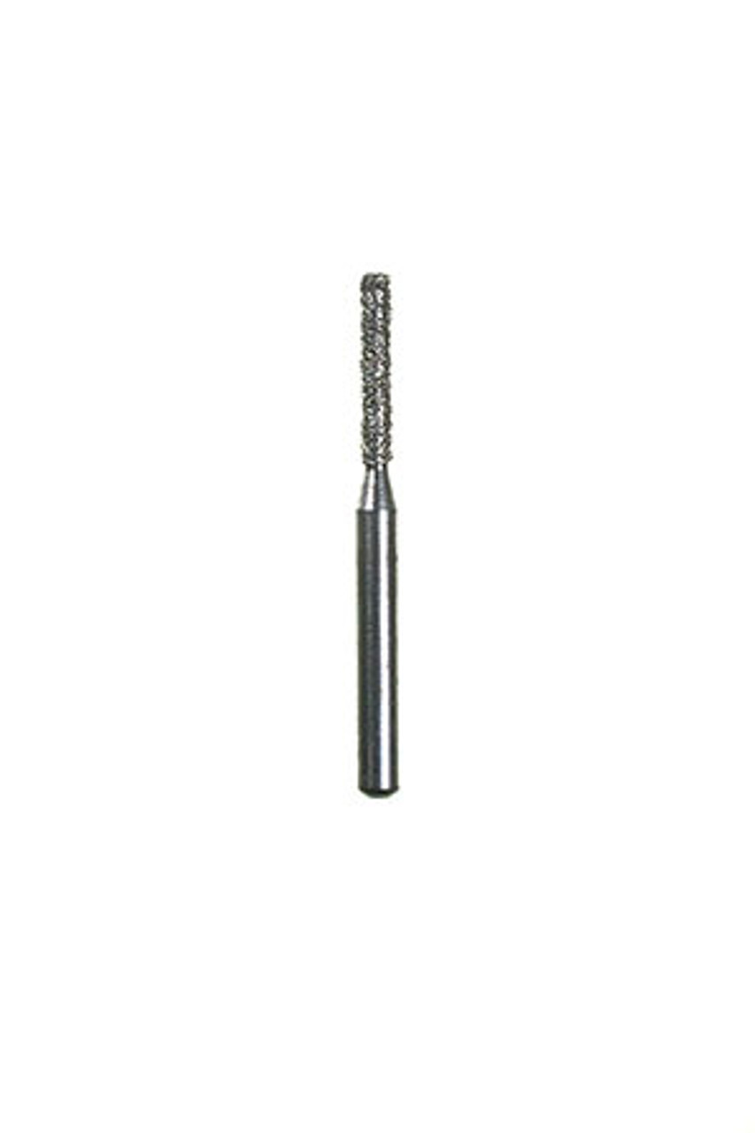 Quala Diamond Bur Flat End Cylinder, 837-012 Coarse, 10/pkg