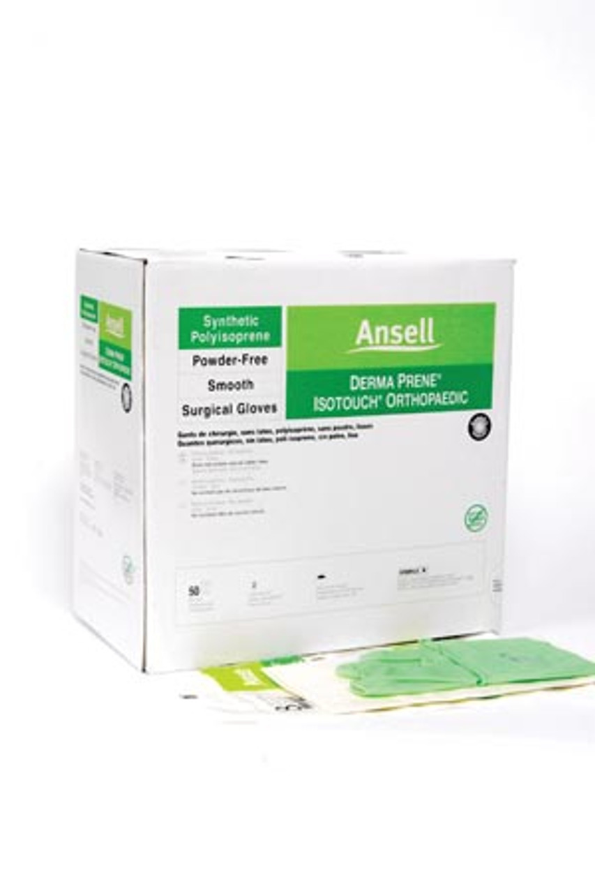 Ansell Gammex Non-Latex PI Orthopaedic Gloves, Size 8, 50 pr/bx, 4bx/cs