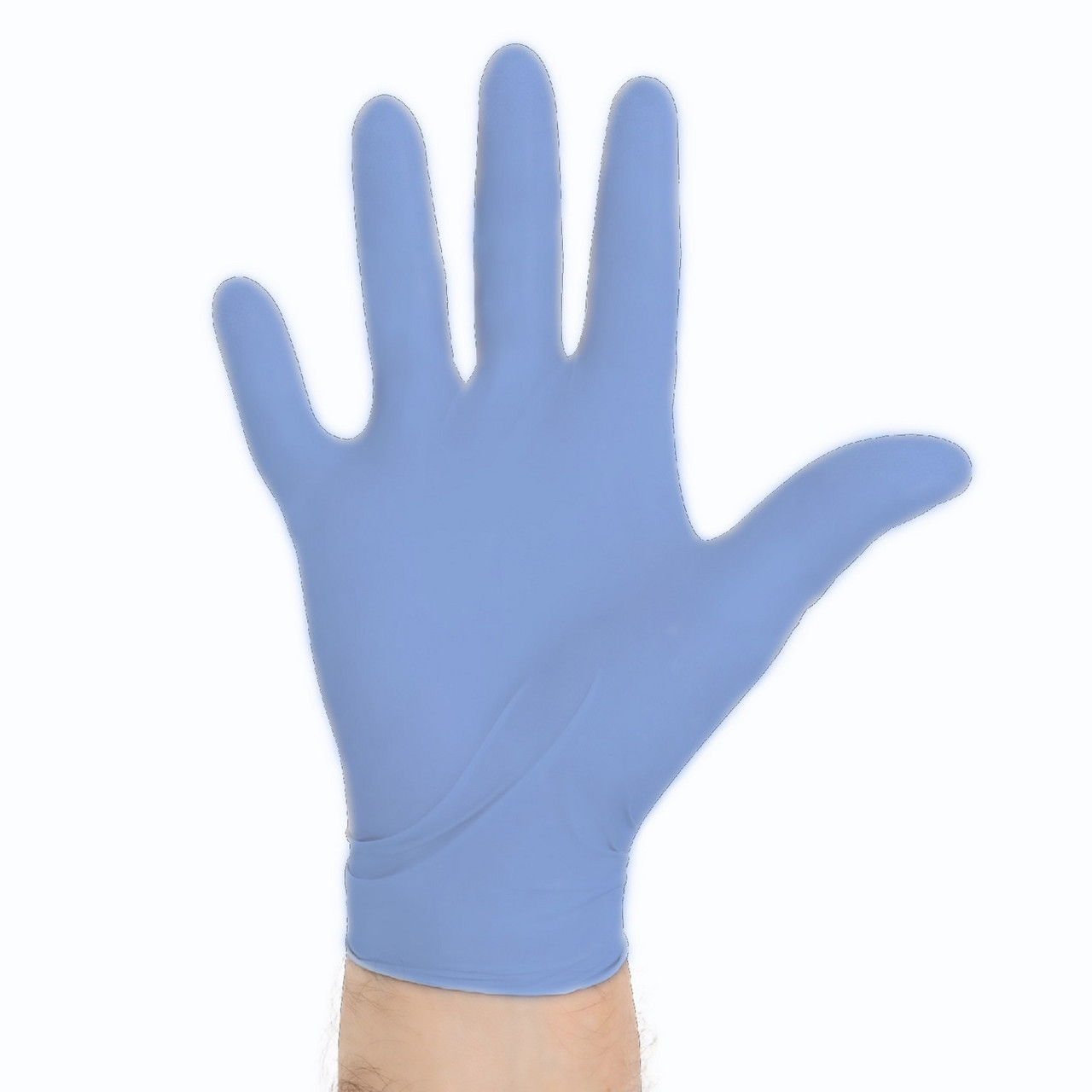 Halyard Aquasoft Blue Nitrile Exam Gloves, Gloves, Medium, 300/bx