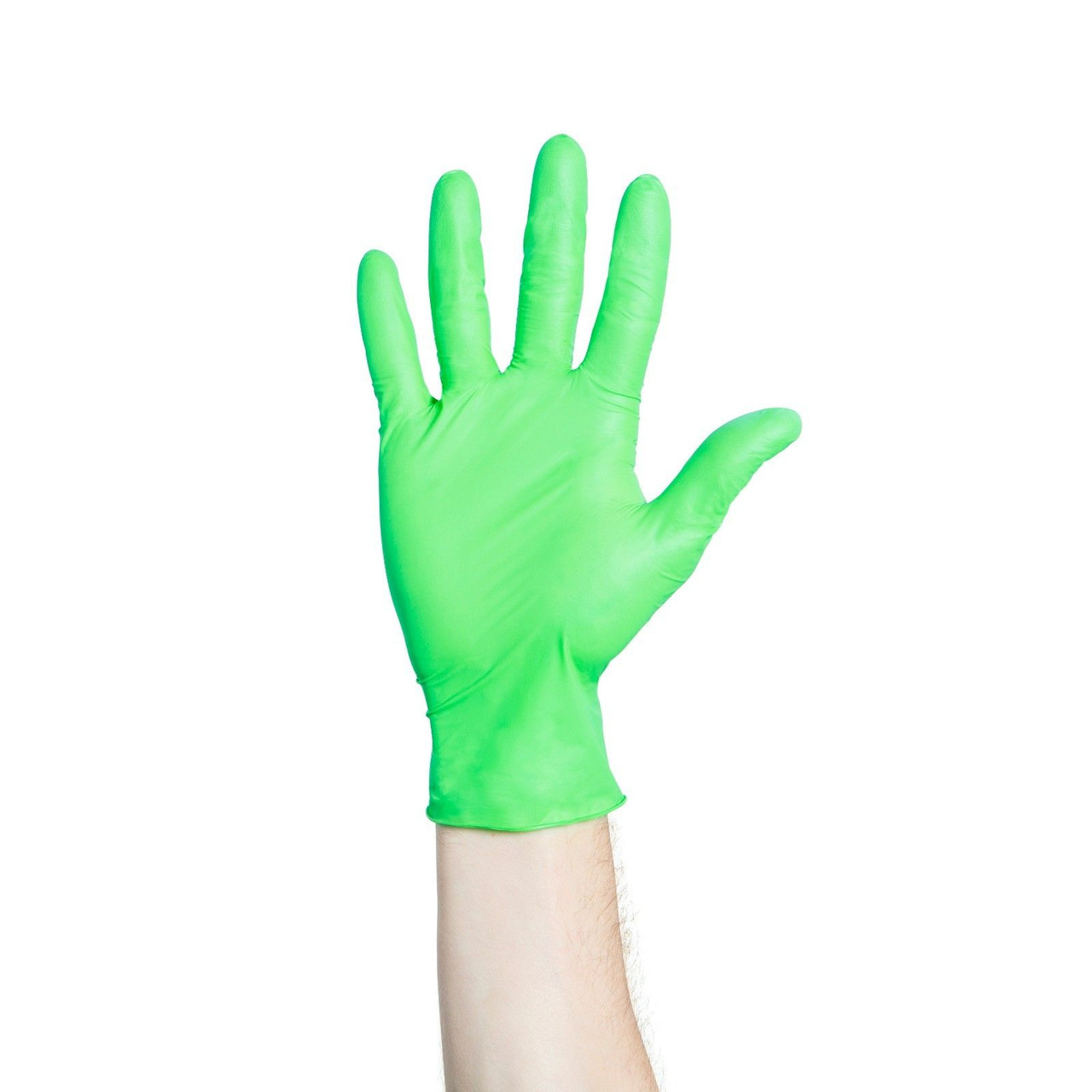 Halyard Flexaprene Green PF Exam Gloves, Large, 200/bx 44795