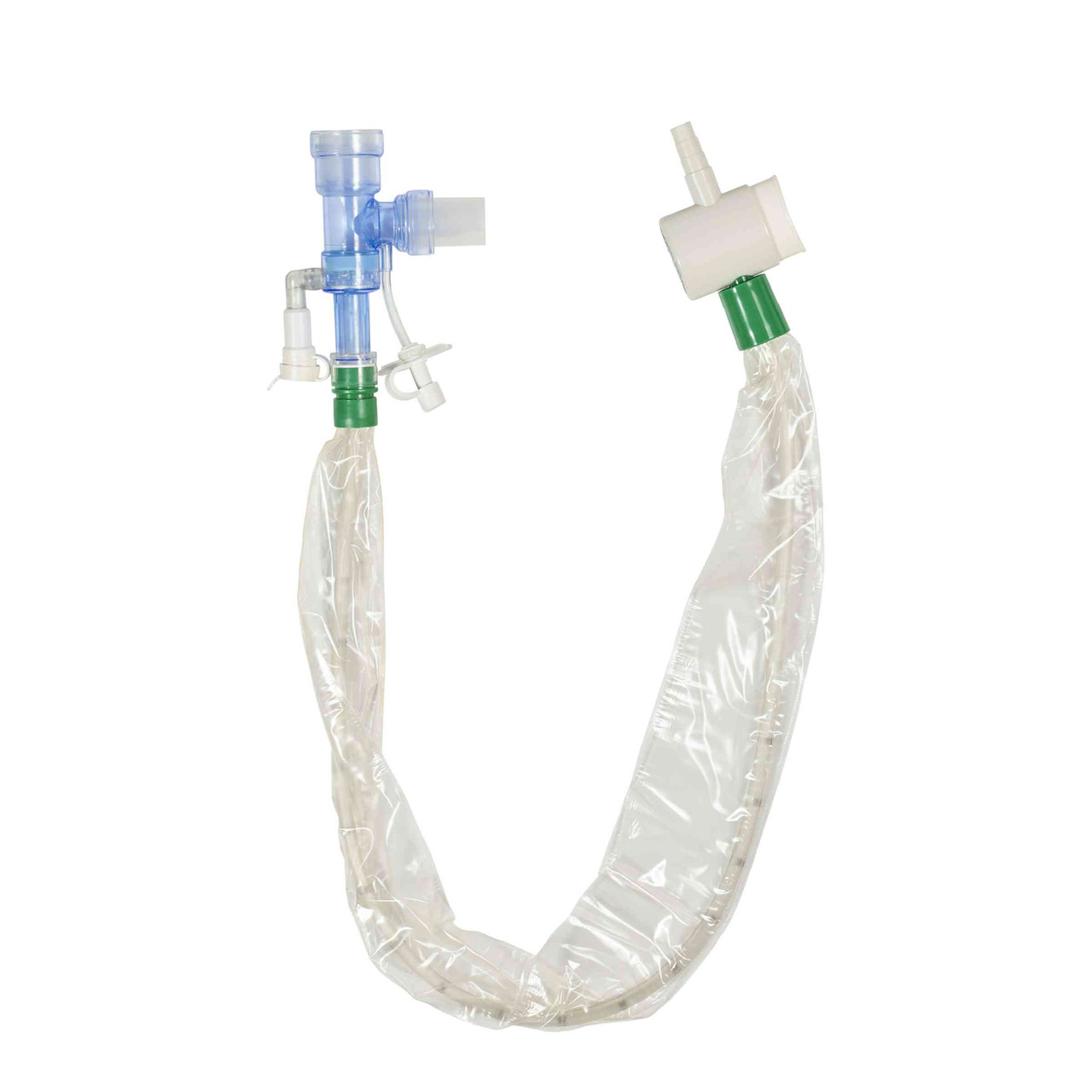 Avanos Trach Care, Double Swivel Elbow, MDI Port, Trach Length, 12FR, 20/cs