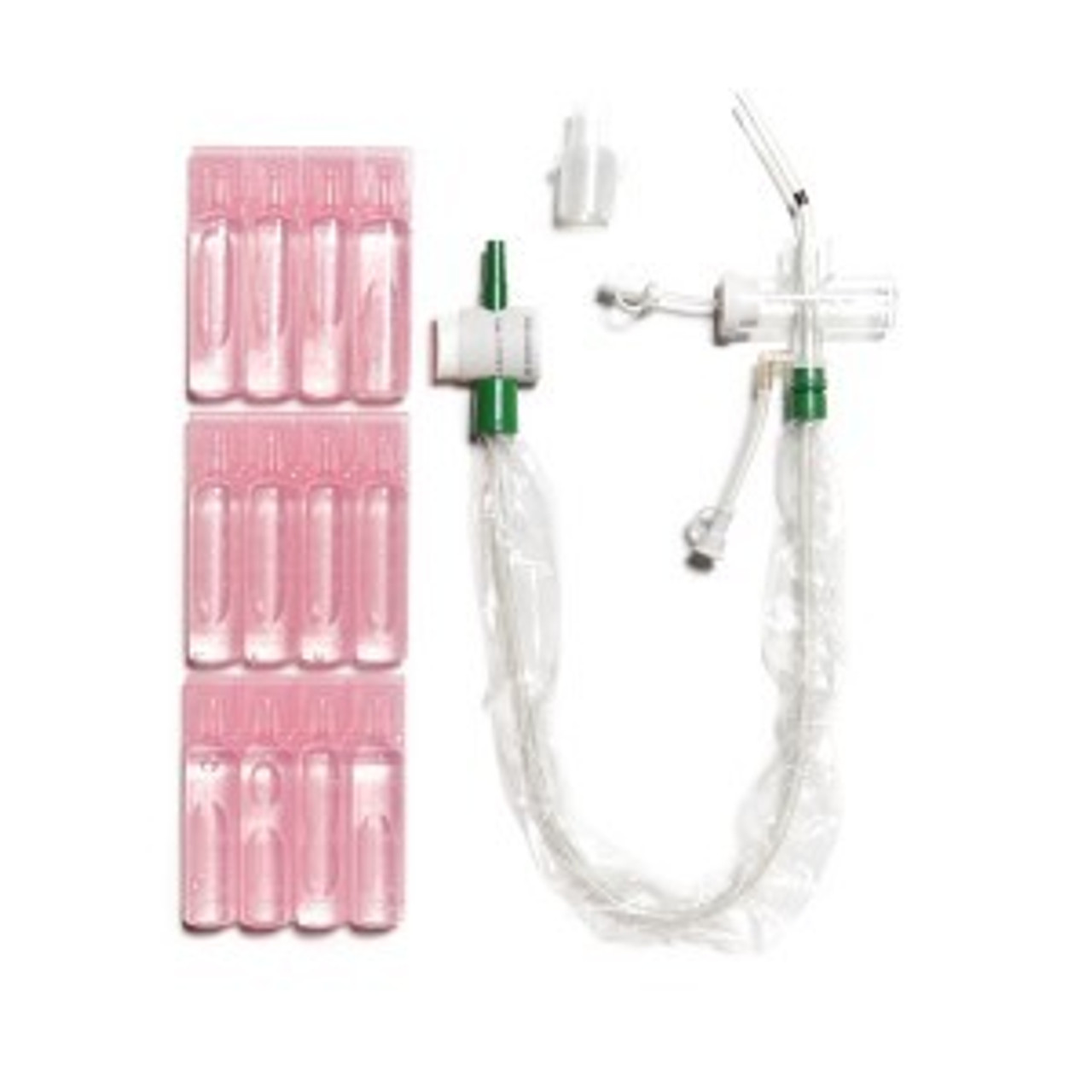 Halyard Kimguard Closed Suction System, Adult, 14FR, T-Piece, Endotracheal Length, Wet Pack, MDI, 20/cs