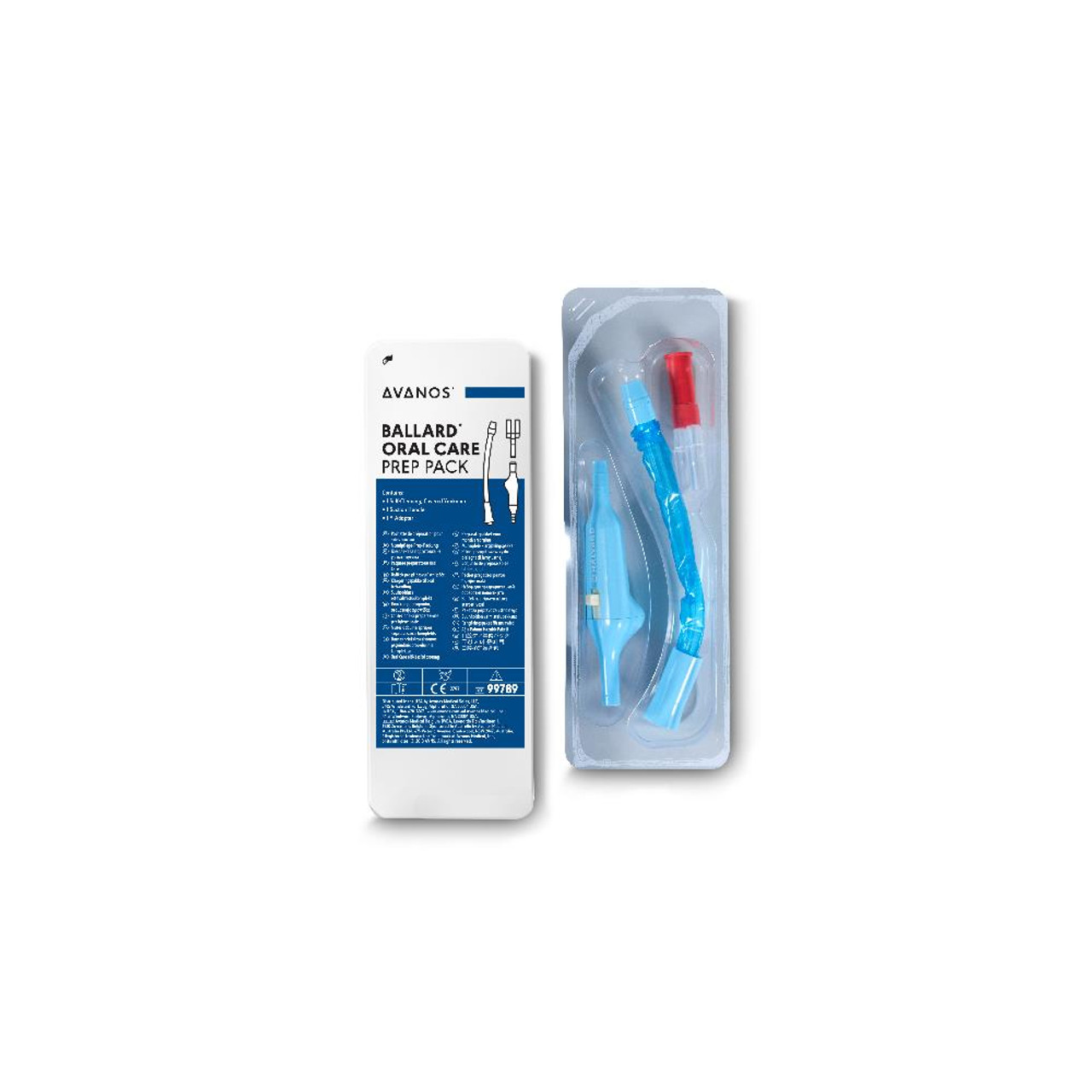 Avanos Oral Care Prep Pack Includes: Covered Yankauer, Suction Handle, "Y" Connector, 40/cs