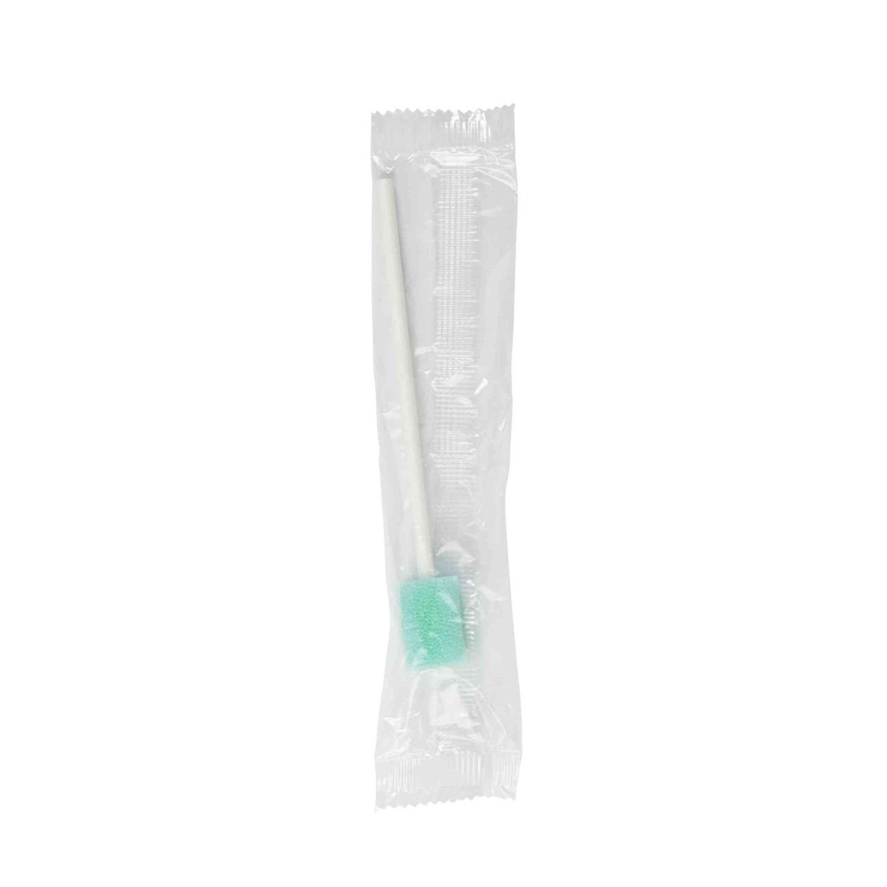 Avanos Poly Plus Oral Swab, Dentrifrice, Mint Flavor, Non-Sterile, Individually Wrapped, Disposable, 250/bx, 4 bx/cs