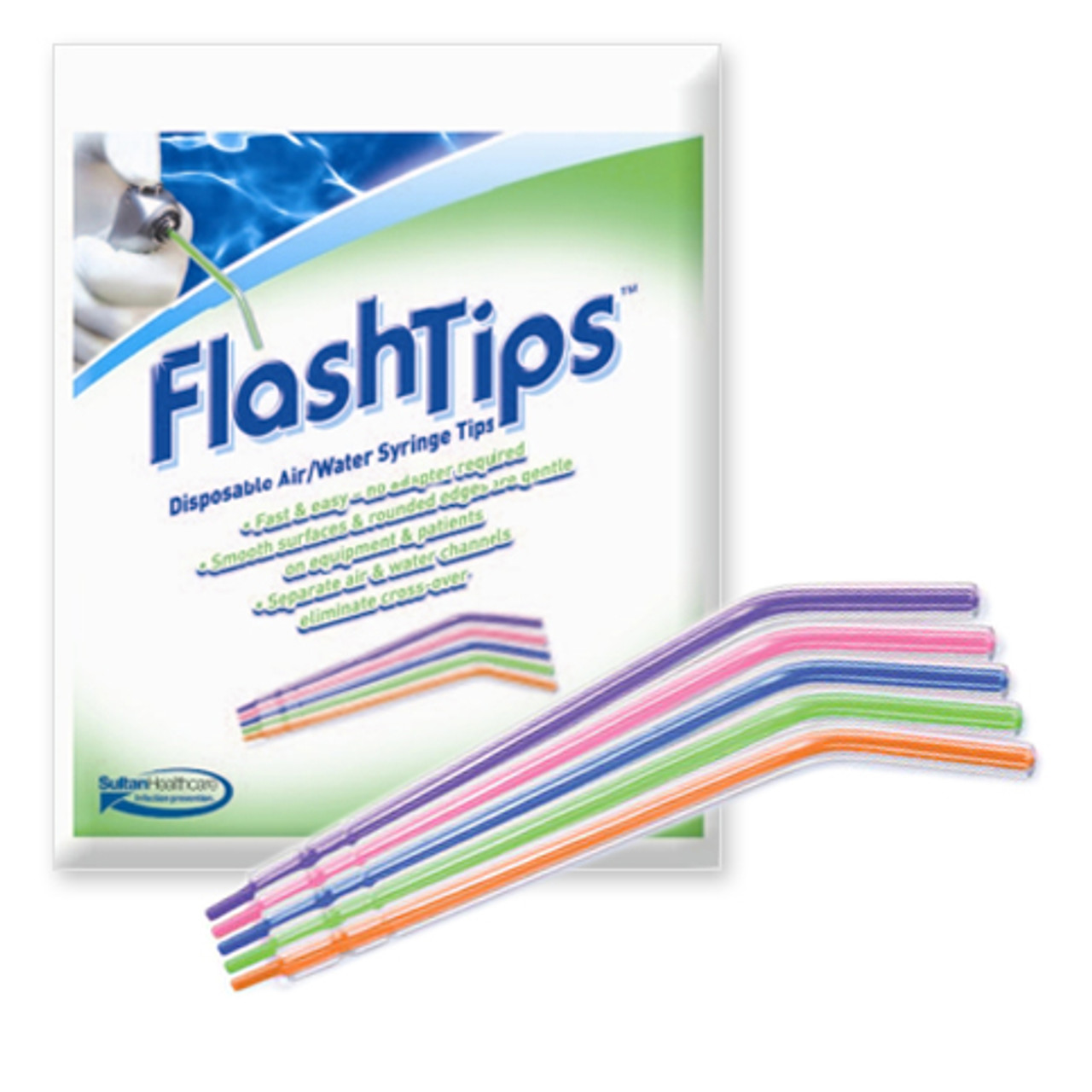 Sultan Flashtips Disposable Air/Water Syringe Tips 250/bg