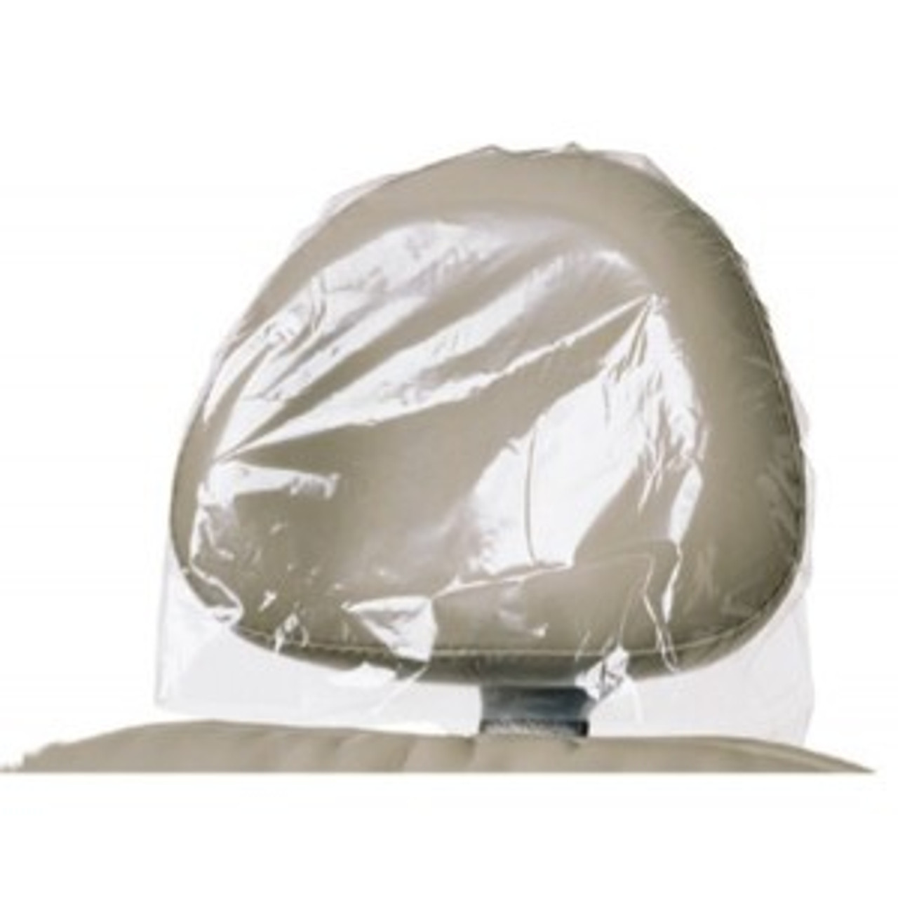 Defend Plastic Headrest Cover 9.5" X 11" Clear 250/bx