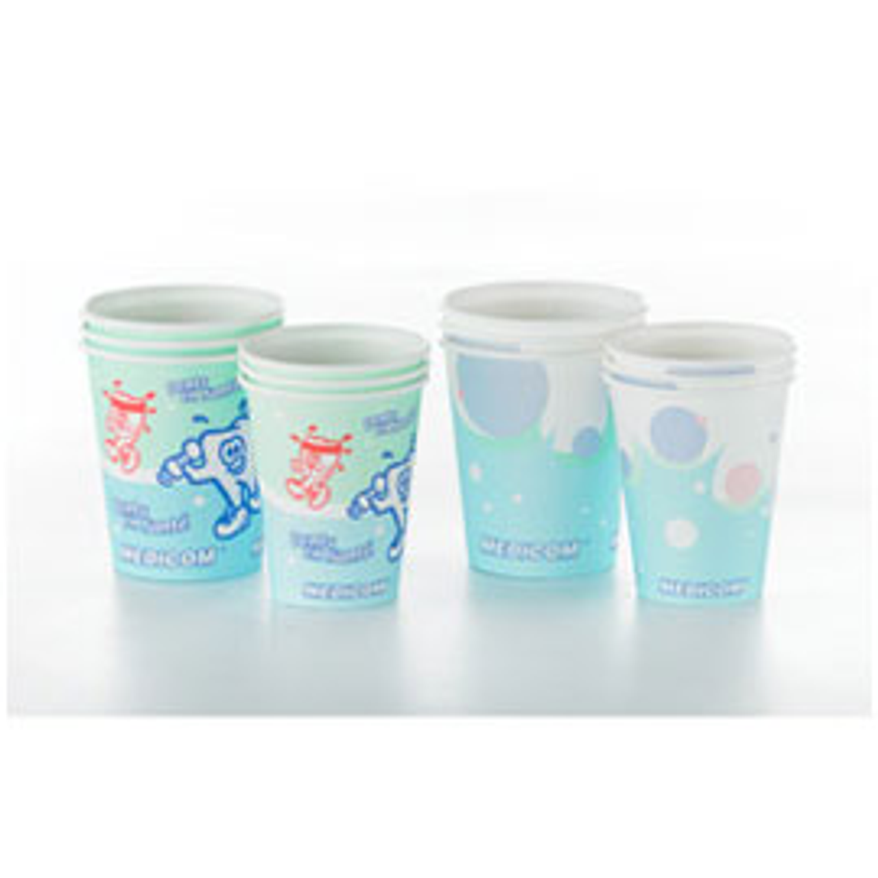 Medicom Disposable Cups Paper, 5oz, Healthy Teeth Design, 100/pk, 10pk/cs