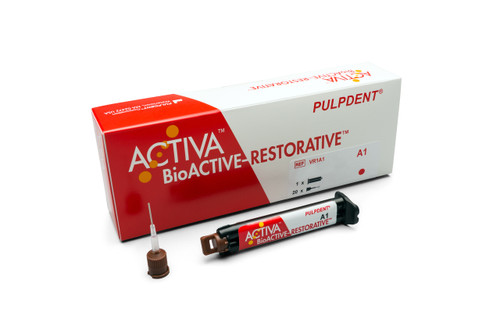 Pulpdent ACTIVA BioACTIVE Restorative Refill, 5ml Syringe, A1 Pulpdent ACTIVA BioACTIVE Restorative Refill, 5ml Syringe, A1