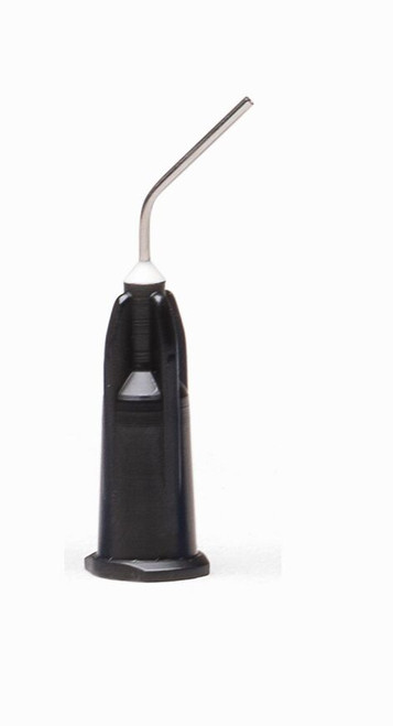 Pulpdent Pre-Bent Tip, Black, 22 Gauge, 20/pk