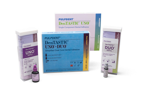 Pulpdent Dentastic UNO Light Cure Dental Adhesive, 6mL Bottle Pulpdent Dentastic UNO Light Cure Dental Adhesive, 6mL Bottle