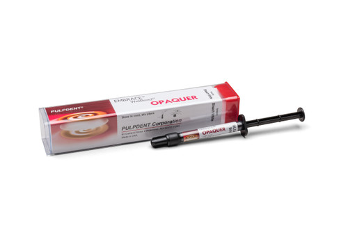 Pulpdent Embrace Esthetic Opaquer Refill, 2.1gm Syringe, Bleach White Pulpdent Embrace Esthetic Opaquer Refill, 2.1gm Syringe, Bleach White