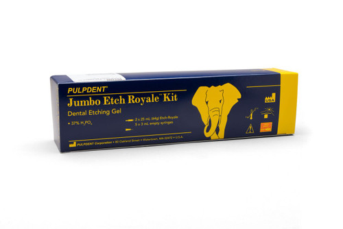 Pulpdent Etch-Royale Jumbo Refil, 2 x 25mL (64gm) Syringes Pulpdent Etch-Royale Jumbo Refil, 2 x 25mL (64gm) Syringes