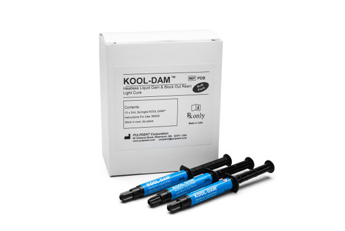 Pulpdent Kool-Dam Bulk Pack Contains: 10 x 3mL Syringes