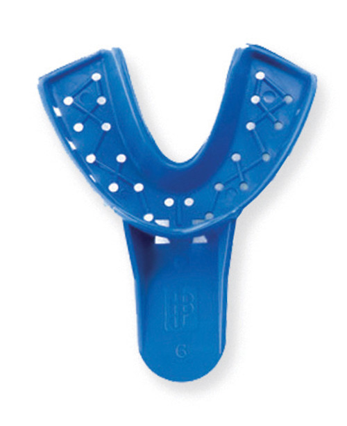 Bosworth Tray Aways Impression Trays, Perforated Small Lower #6, 12/bg Bosworth Tray Aways Impression Trays, Perforated Small Lower #6, 12/bg