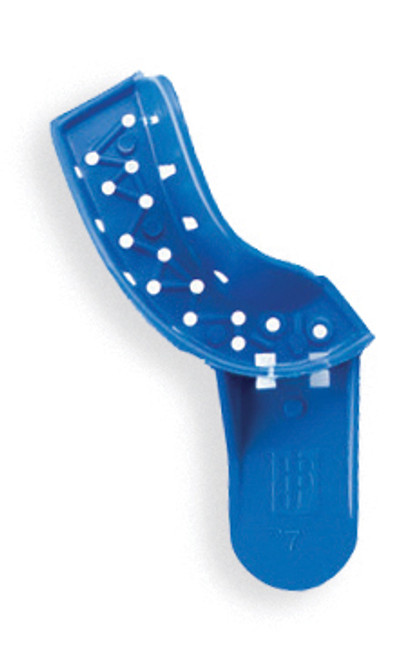 Bosworth Tray Aways Impression Trays, Perforated Partial Upper R Lower L #7s, 12/bg Bosworth Tray Aways Impression Trays, Perforated Partial Upper R Lower L #7s, 12/bg
