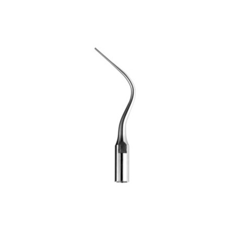 These probe-sized tips are designed to enhance access into periodontal pockets and improve adaptation in interproximal areas, allowing the clinician to more thoroughly debride difficult to reach areas to achieve better clinical results. These probe-sized tips are designed to enhance access into periodontal pockets and improve adaptation in interproximal areas, allowing the clinician to more thoroughly debride difficult to reach areas to achieve better clinical results.