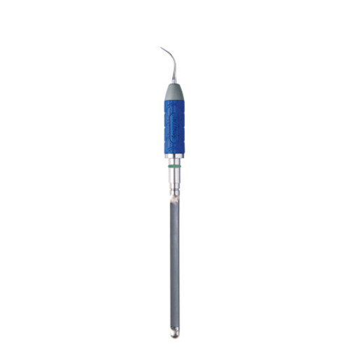 These probe-size tips enhance access into periodontal pockets. These probe-size tips enhance access into periodontal pockets.