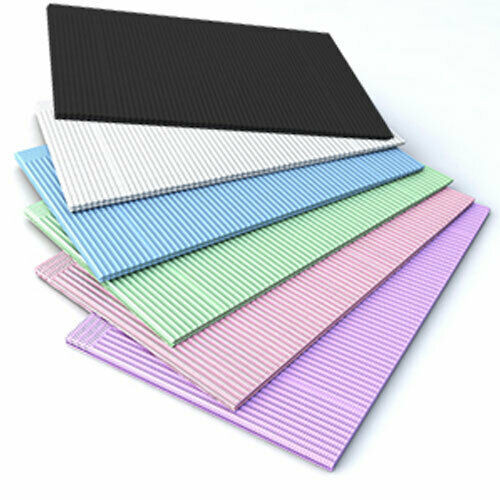 Dynarex Patient Bibs 13" x 18", 2-Ply Paper + 1 Ply Poly, Black, 500/cs Dynarex Patient Bibs 13" x 18", 2-Ply Paper + 1 Ply Poly, Black, 500/cs