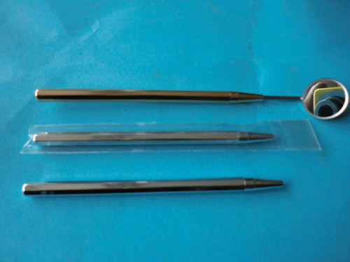 Optimus Front Surface Fog Free Mouth Mirror #4 Simple Stem- 12 Mirrors + 4 Handles, Kit Optimus Front Surface Fog Free Mouth Mirror #4 Simple Stem- 12 Mirrors + 4 Handles, Kit