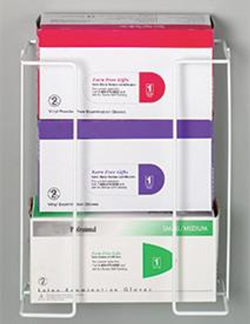 Palmero Glove Box Holder, Triple,  12-¼ x 4-½ x 15, ea Palmero Glove Box Holder, Triple,  12-¼ x 4-½ x 15, ea