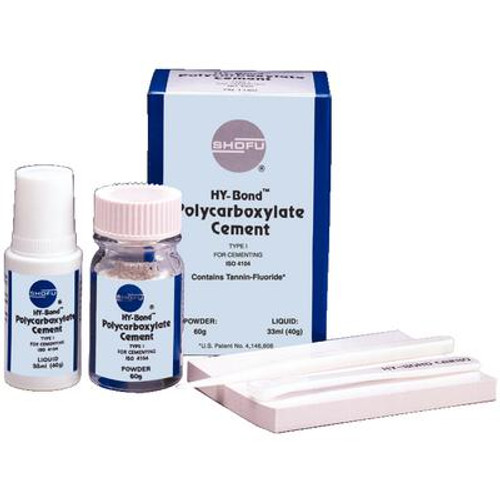 Shofu Hy-Bond Polycarboxylate Cement, Kit