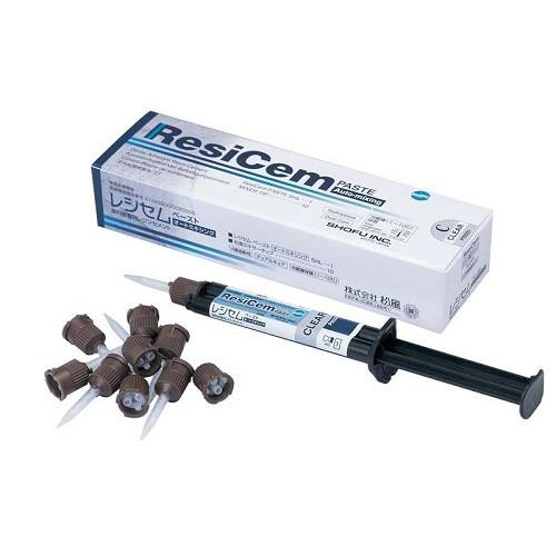 Shofu ResiCem Universal Resin Cement, 5ml Syringe with (10) Mixing Tips Shofu ResiCem Universal Resin Cement, 5ml Syringe with (10) Mixing Tips