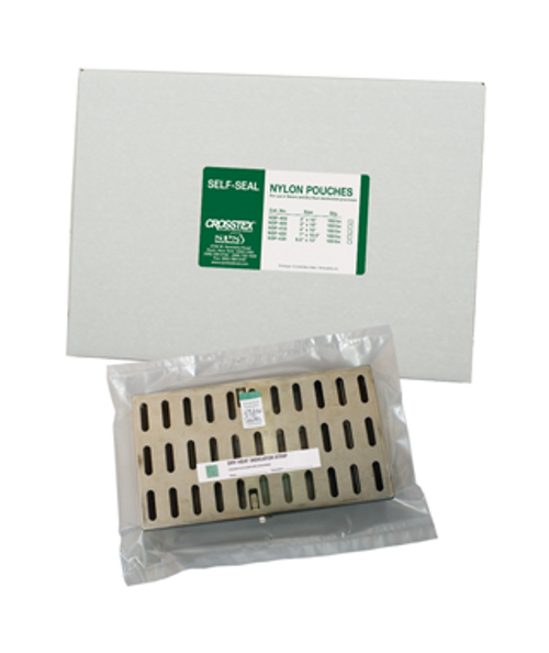 Crosstex Nylon Sterilization Pouch 2" x 10", 100/bx Crosstex Nylon Sterilization Pouch 2" x 10", 100/bx