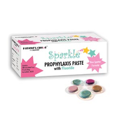 Crosstex Sparkle Prophy Paste, Coarse, Mint, Individual Cups, 200/bx UPCM Crosstex Sparkle Prophy Paste, Coarse, Mint, Individual Cups, 200/bx UPCM