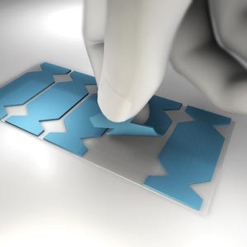Crosstex Cushion Device, Blue, Fits Long Edge of Size 2 Film & Sensors, 300/bx Crosstex Cushion Device, Blue, Fits Long Edge of Size 2 Film & Sensors, 300/bx