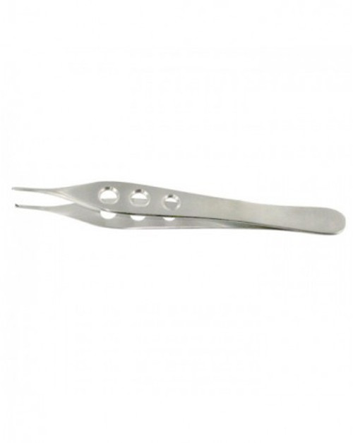Tweezers Adson Straight Teeth, 1/2 12cm Tissue Pickups, ea