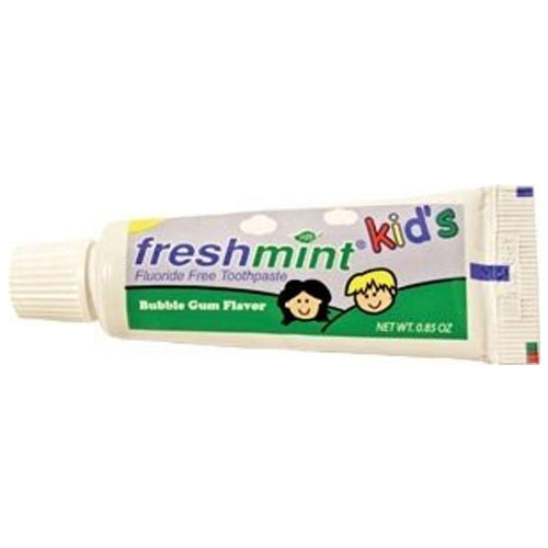 NWI Kids Toothpaste Fluoride Free Toothpaste, Bubblegum Flavor, 0.85 oz, 36/bx, 4 bx/cs NWI Kids Toothpaste Fluoride Free Toothpaste, Bubblegum Flavor, 0.85 oz, 36/bx, 4 bx/cs