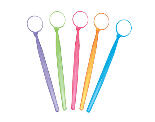 Zirc Mega Mirror, 15.5" Long x 2.5" Lens, Neon Pink ea