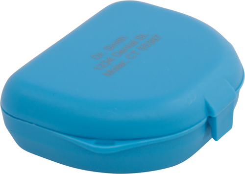 Zirc Retainer Box 1" Deep, Neon Blue, 12pk Zirc Retainer Box 1" Deep, Neon Blue, 12pk