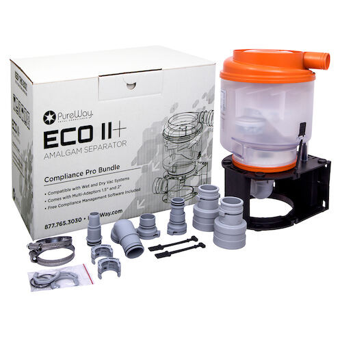 Pureway Eco II Plus Amalgam Separator 1-10 Chairs Include Installation Kit Pureway Eco II Plus Amalgam Separator 1-10 Chairs Include Installation Kit