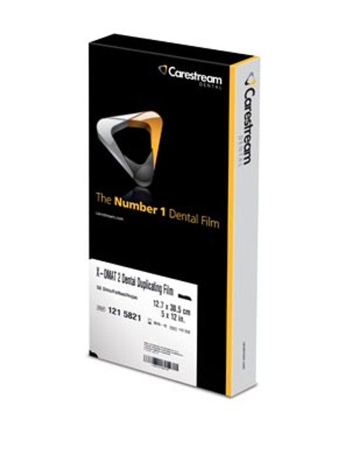 Carestream X-Omat 2 X-Ray Duplicating Film,  5" x 12" 50 sheets/bx Carestream X-Omat 2 X-Ray Duplicating Film,  5" x 12" 50 sheets/bx