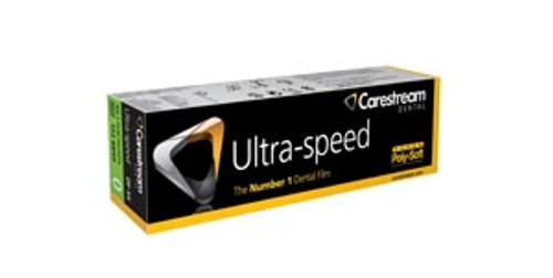Carestream Ultra-Speed Intraoral X-Ray Film, DF-54C #0, Single Super Poly-Soft packets with ClinAsept barrier. 75/bx Carestream Ultra-Speed Intraoral X-Ray Film, DF-54C #0, Single Super Poly-Soft packets with ClinAsept barrier. 75/bx