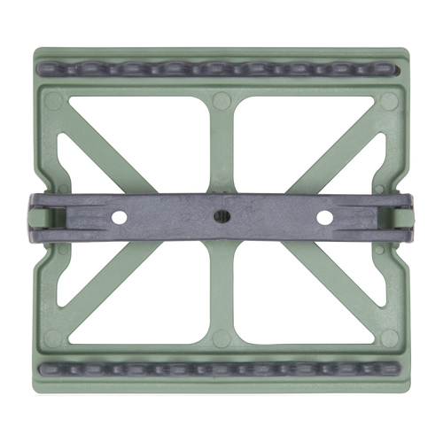 Zirc Mini Mat 3-7/8"x3-1/2"x1/2", Green, ea