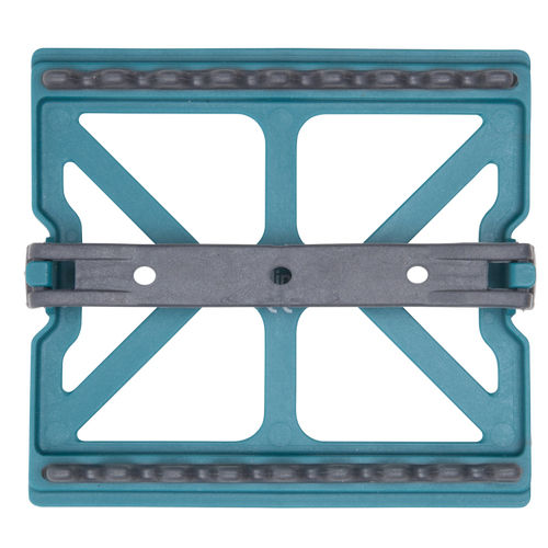 Zirc Mini Mat 3-7/8"x3-1/2"x1/2", Teal, ea