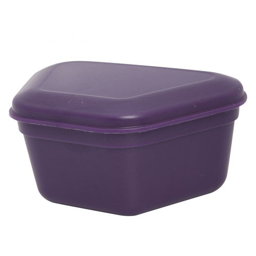 Zirc Denture Box, Plum, 12pk Zirc Denture Box, Plum, 12pk